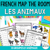 French Map the Room: Les animaux (French Orthographic Mapping)