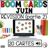 French Math Boom Cards - Révision B MATHS - JUIN - 2e