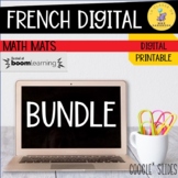 French Math Mats + Digital Addition Farm Bundle