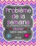 French Math Problem of the Week - February/février (Saint-