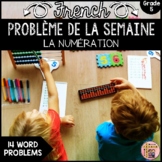 French Math Problem of the Week - Number Sense - GRADE 5 (