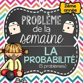 French Math Problem of the Week - Probability (La probabil