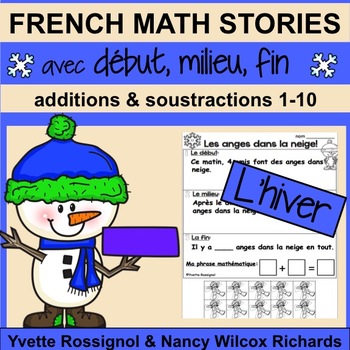 Preview of Math hiver - Résolution de problèmes en mathématiques - French Winter Math