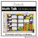 French Math Talk Posters for Problem Solving