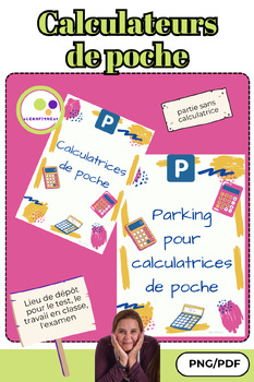 Preview of French: Mathematics | Parking lot for pocket calculators