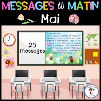 Preview of French May Morning Messages| Messages du matin de mai
