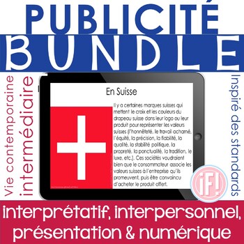 Preview of French Media Advertising Marketing BUNDLE
