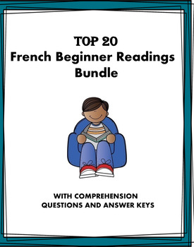 Preview of French Beginner Reading BIG Bundle: 20 Lectures @50% OFF! (French I)