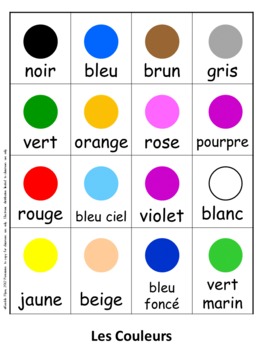 French Mini Office Portable Themed Word Walls REVISED Oct 2014 by ...
