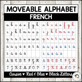 french cursive alphabet