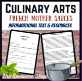 Culinary Arts French Mother Sauce Informational Reading Em