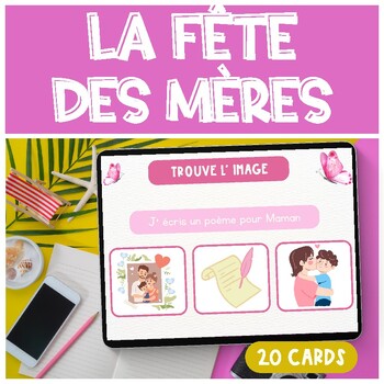 Preview of French Mothers Day 2024 | Reading Comprehension | LA FÊTE DES MÈRES