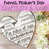 French Mother's Day Activity - Activité pour la fête des m