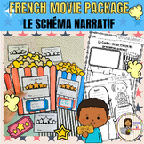 French Movie Package | French Graphic Organizers | Le Sché