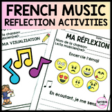 French Music Activities for music reflection | Les activit