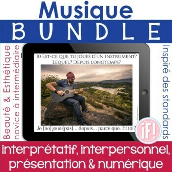 French Music BUNDLE by Inspired French | TPT