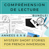 Compréhension de lecture: Mystery Short Stories for French