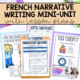 French Narrative Writing Unit for Primary Students | Unité