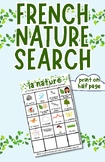 French Nature Search/Scavenger Hunt en français! | French 