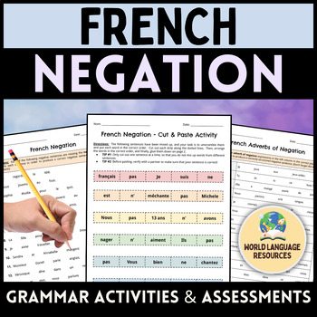 French Negative Adverbs - Lawless French Grammar - ne  pas