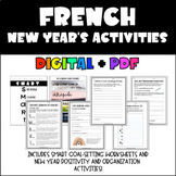 French New Year Activities | La nouvelle année 2024 Goal S