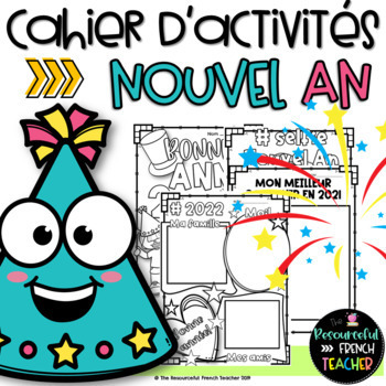 Preview of French New Year Activities / Nouvel An 2024 / Cahier d'activités de l'élève