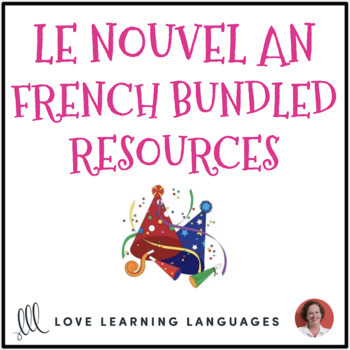 Preview of French New Year - Le Nouvel An - Bundle