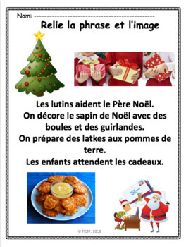 French Noëlhanoucca Activitésvocablectureévaluationbricolage 111 Pages