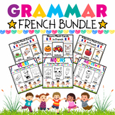 French Noun, Verb & Adjective Coloring Pages & Flashcards 