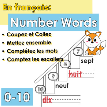 Preview of French Number Words (0-10)