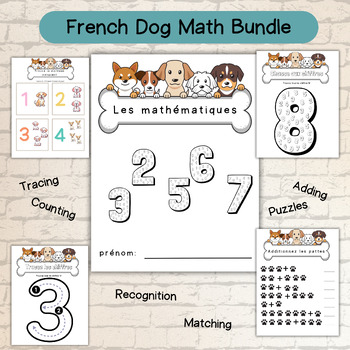 Preview of French Number Workbook