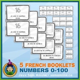 French Numbers 0 to 100 • 5 Reading & Writing Booklets • C