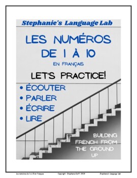 Preview of French Numbers 1-10 / Les numéros 1-10 en français
