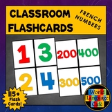 FRENCH NUMBERS 1-100 FLASHCARDS ⭐ 1-1,000,000 Les nombres 