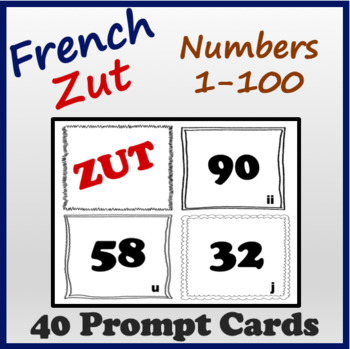 french numbers 1 100 speaking and writing activities zut