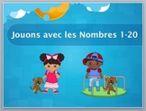 French Numbers 1-20 Powerpoint Activities (Elementary, FLES, Bilingual)