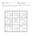 French Numbers 1-9  Sudoku Puzzles (3) EASY / MODERATE / HARD