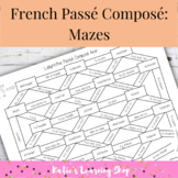 French Passé Composé Mazes