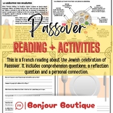 French Passover Reading and Activities || Célébration Juif