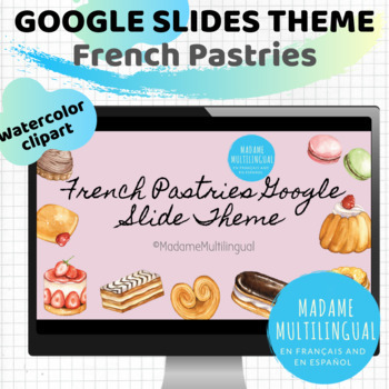 Preview of French Pastries Google Slides Theme