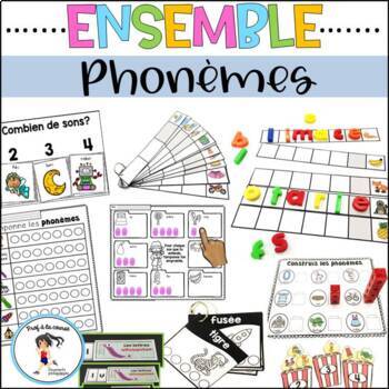 Preview of French Phonemic Awareness MEGA Bundle | Phonèmes - Lecture phonémique