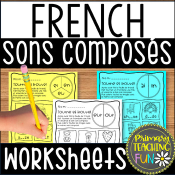Preview of French Phonics Activities, Mots Composés, Fun Worksheets, Games and Activities