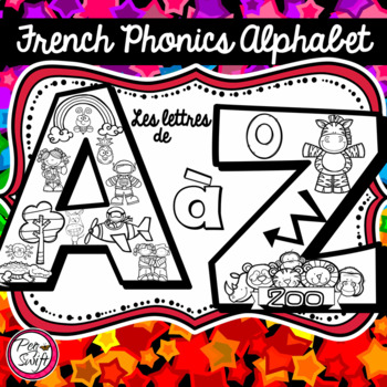 Preview of French Phonics Alphabet