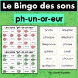 French Phonics Bingo: Le Bingo des sons: PH-UN-OR-EUR