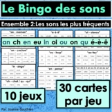 French Phonics Bingo Set 2 / Le Bingo des sons: Ensemble 2