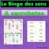 French Phonics Bingo: Short Aa/Le Bingo des sons: voyelle 