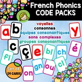 French Phonics Code Pack Cards