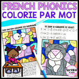 French Phonics Colorie par Mot-les sons