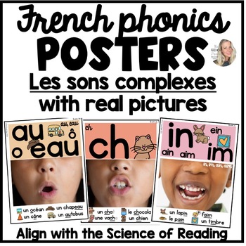 Preview of French Phonics Grapheme Posters | Affiches de sons | Sound Wall SOR