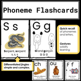 French Phonics - Phoneme Flashcards